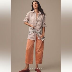NWT Anthropologie Pilcro Kenna mid-rise barrel corduroys